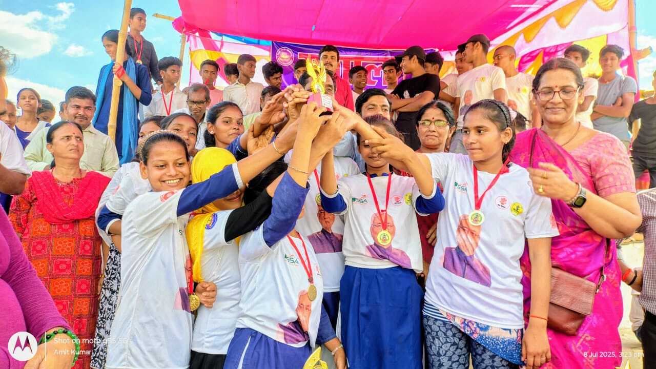 Samastipur News:लम्बी कूद बालिका वर्ग में नेहा रही प्रथम