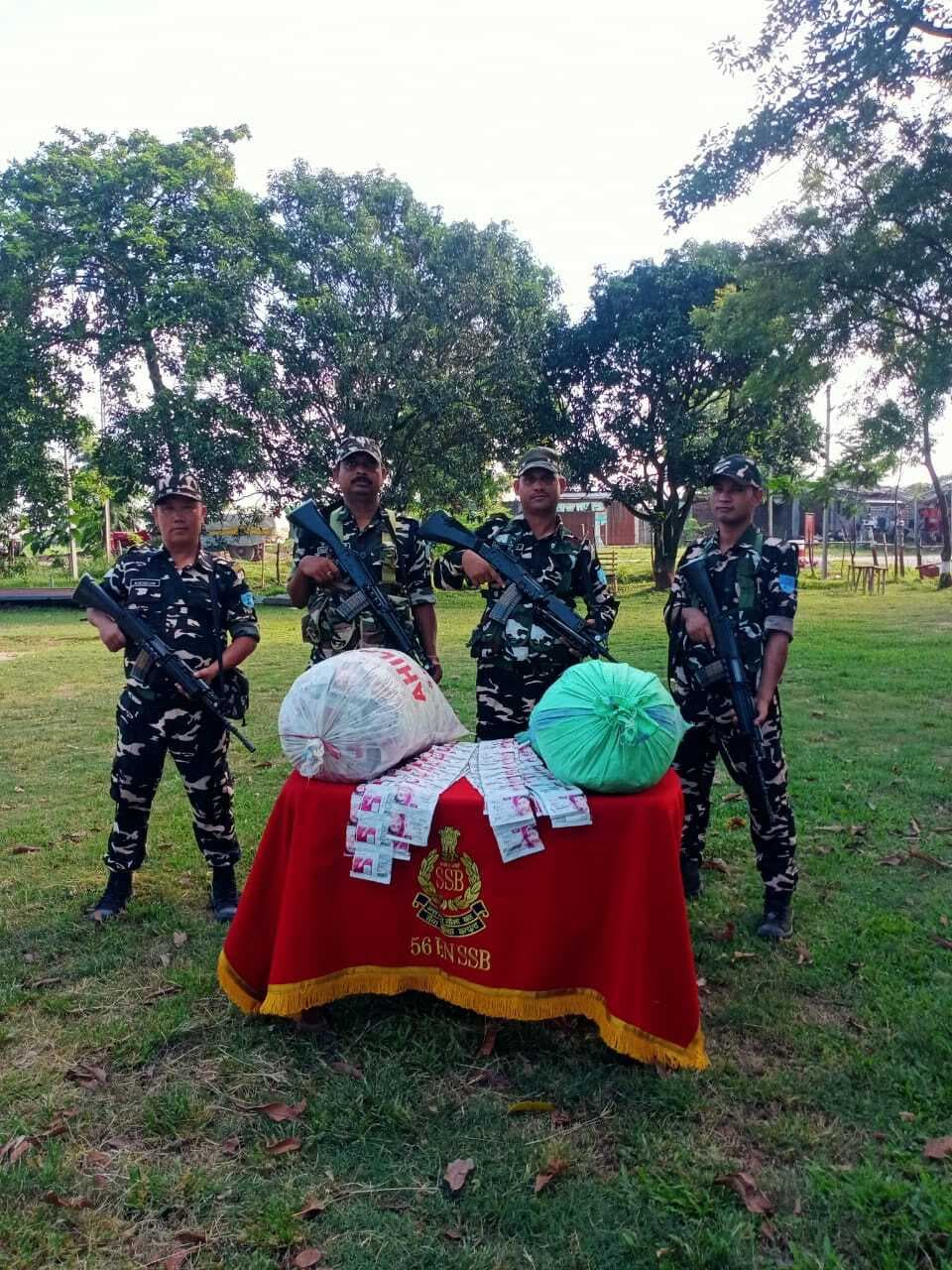 एसएसबी ने 5250 पीस फेयर एंड लवली किया जब्त, तस्कर फरार