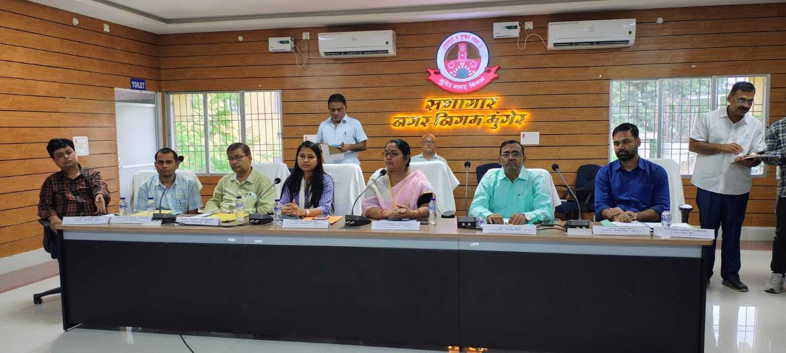 हंगामेदार रही निगम बोर्ड की बैठक, घटिया सड़क व नाला निर्माण का छाया रहा मुद्दा