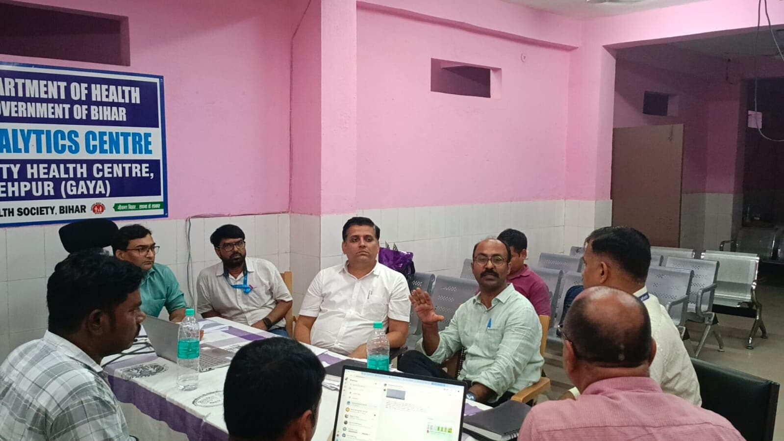 केंद्रीय टीम ने सीएचसी फतेहपुर में स्वास्थ्य सेवाओं का किया निरीक्षण