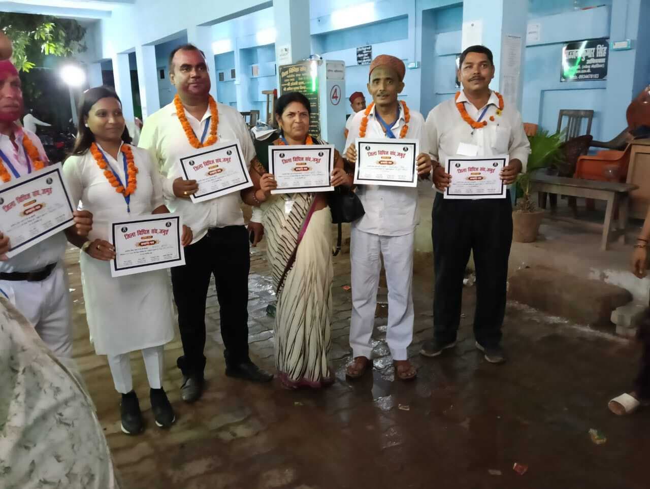 प्रदीप, मनोरंजन व नुनेश्वर बने उपाध्यक्ष