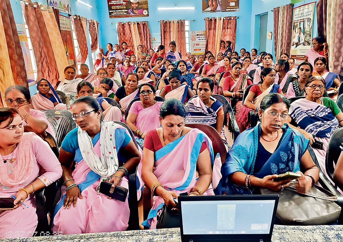 Begusarai News : आशा को दिया गया एम आशा एप का प्रशिक्षण