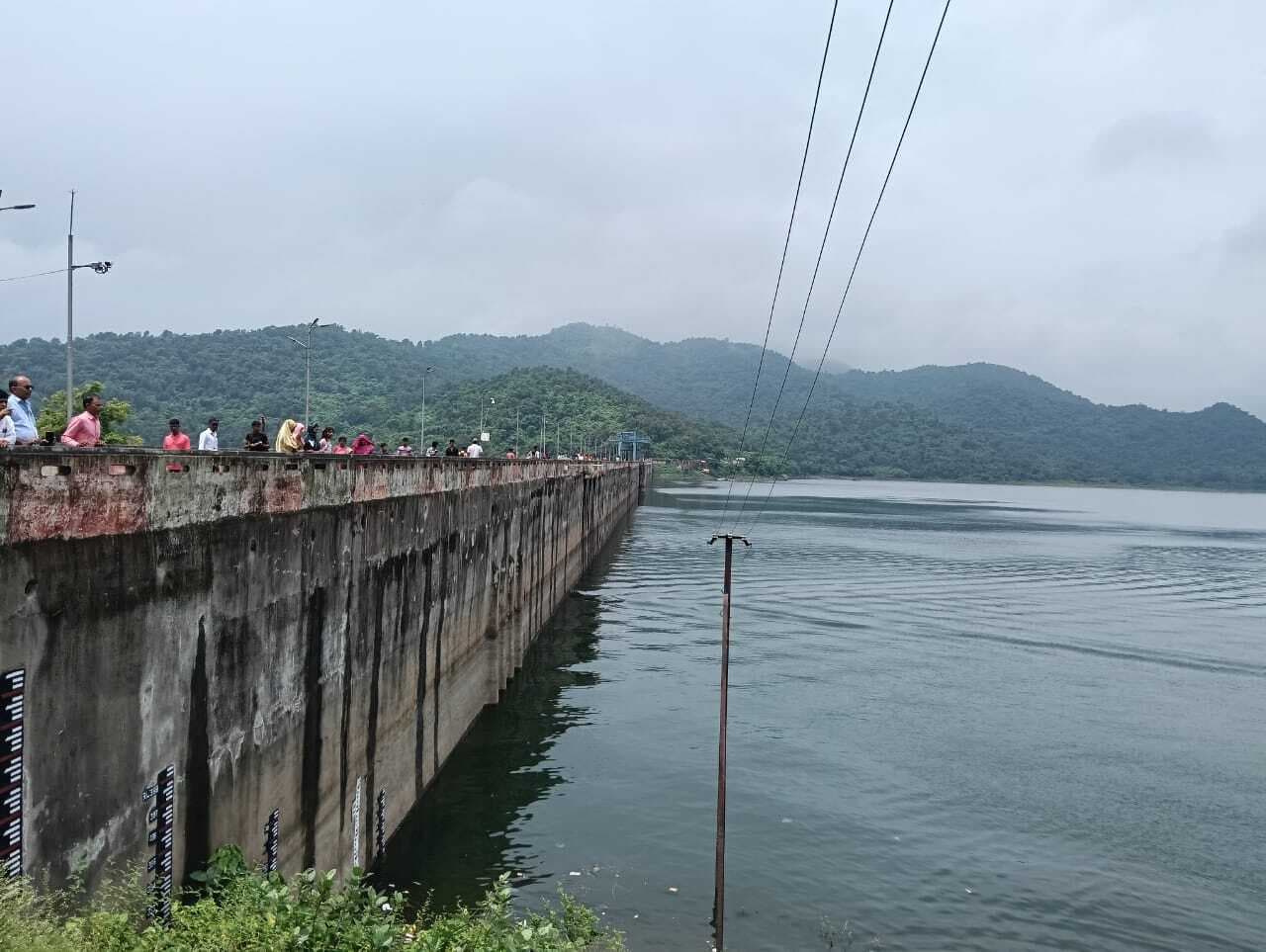 रिमझिम बारिश से मसानजोर डैम का जलस्तर 2.10 फीट बढ़ा