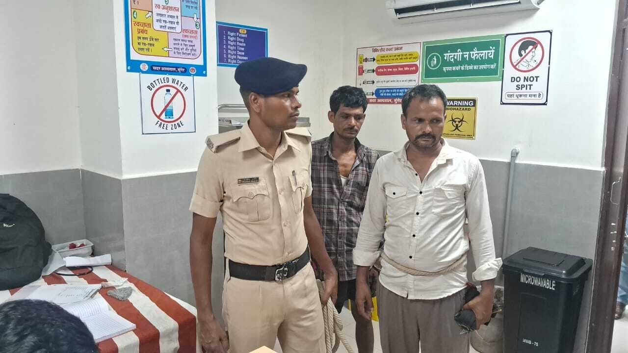 बेगूसराय से मुंगेर स्मैक डिलेवरी करने आया दो तस्कर गिरफ्तार, 19.52 ग्राम स्मैक बरामद