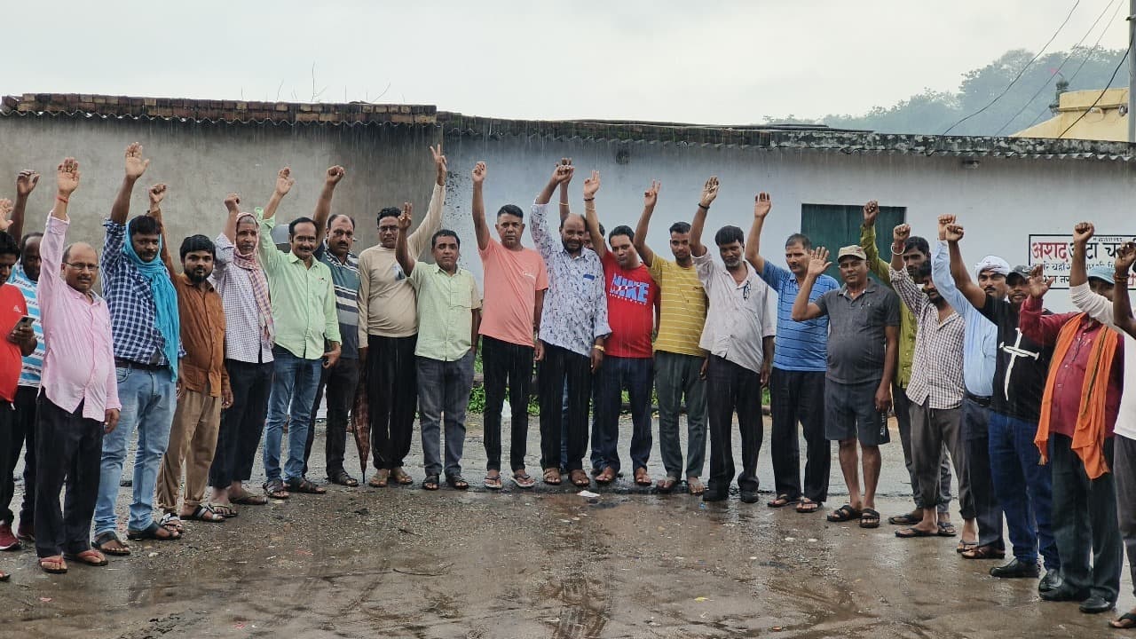 एनके एरिया के असंगठित मजदूर 13-14 जुलाई की हड़ताल की तैयारी में