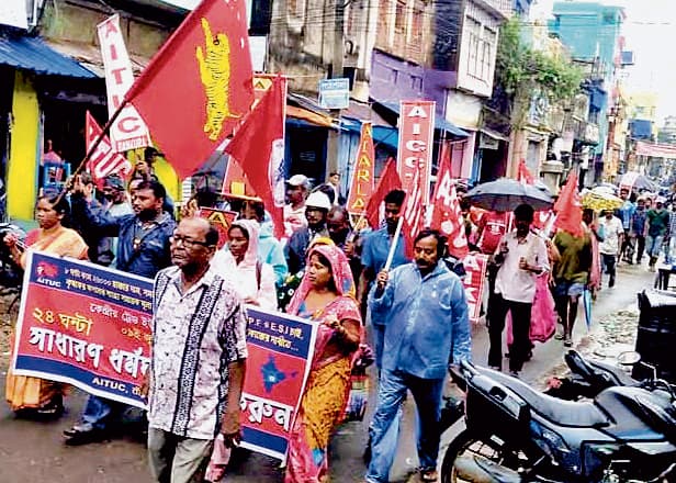बांकुड़ा में भी आंशिक प्रभाव
