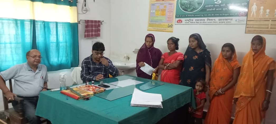 176 गर्भवती महिलाओं की हुई नि:शुल्क एएनसी जांच