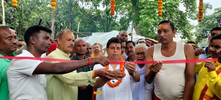 चिकित्सक ने श्रावणी मेला का किया उदघाटन