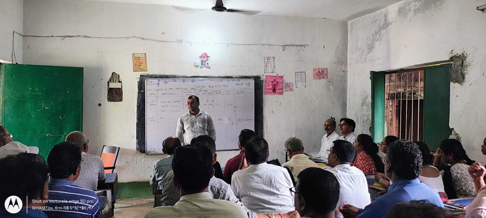 प्रधानाध्यापकों को दिया गया एसएनए आधारित लेखा प्रशिक्षण