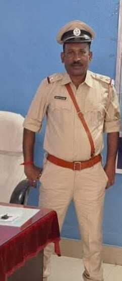 ट्रक की चपेट में आने से सागरदिग्घी के ट्रैफिक प्रभारी की हुई मौत