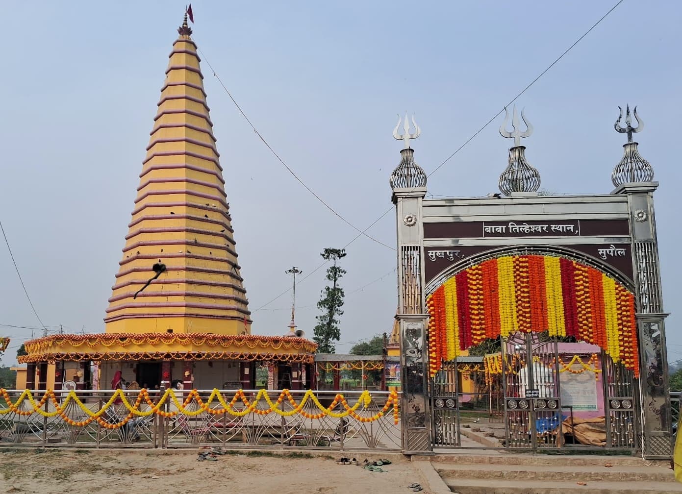 तिलहेश्वर नाथ महादेव मंदिर में उमड़ेंगे श्रद्धालु, तैयारी पूरी