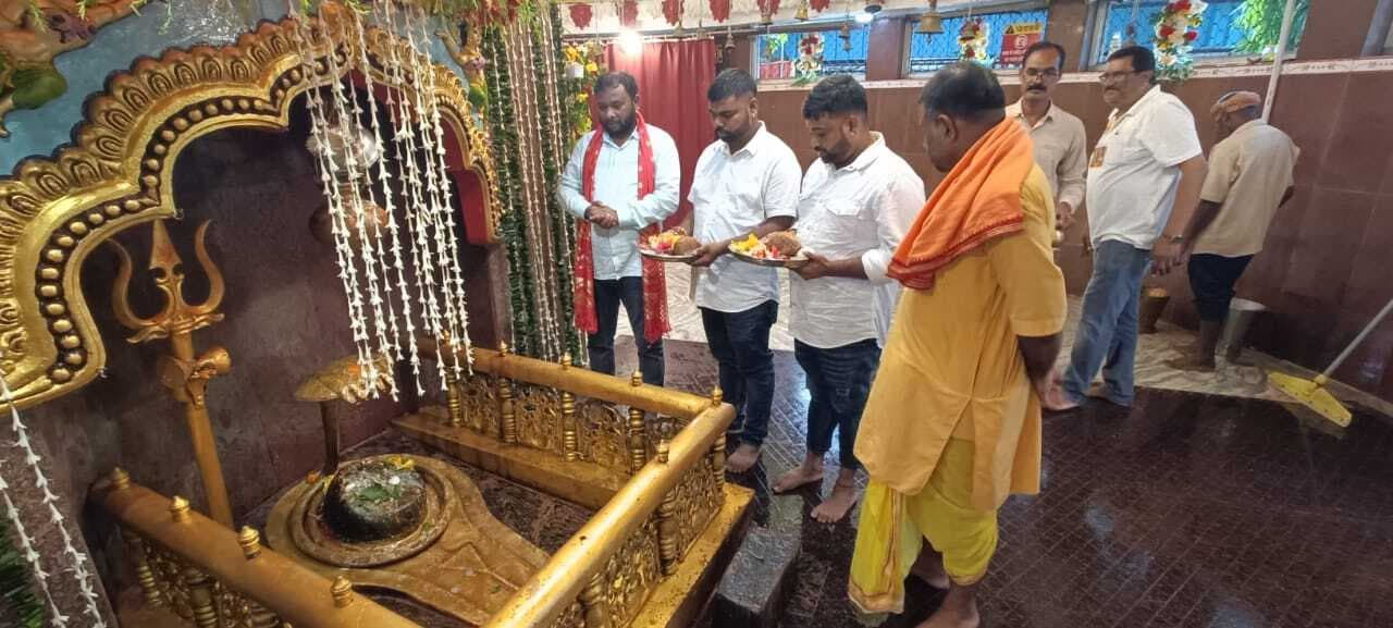 विधायक ने अंगराबारी में किया जलार्पण