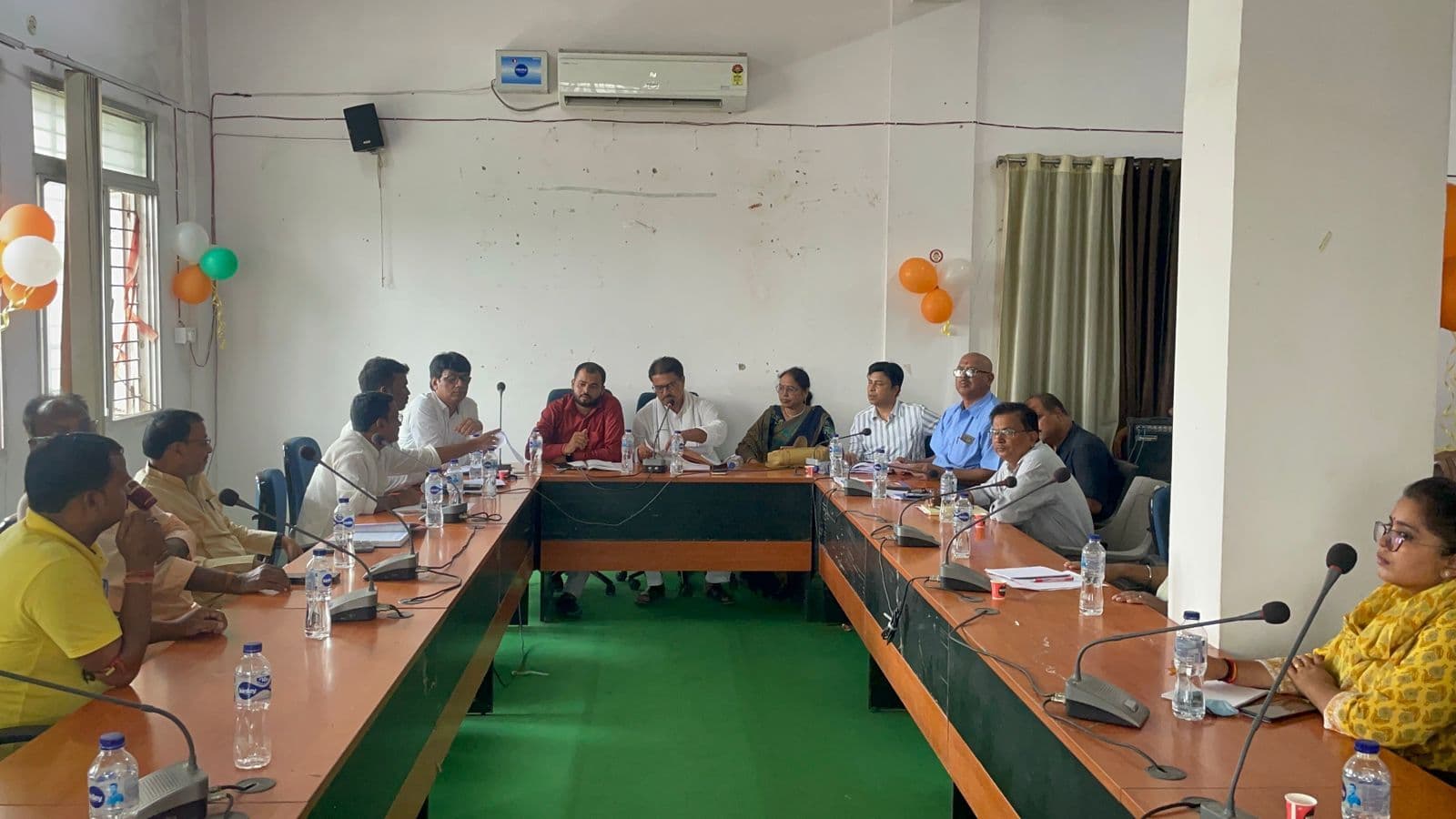 बीस सूत्री कमेटी की हुई बैठक