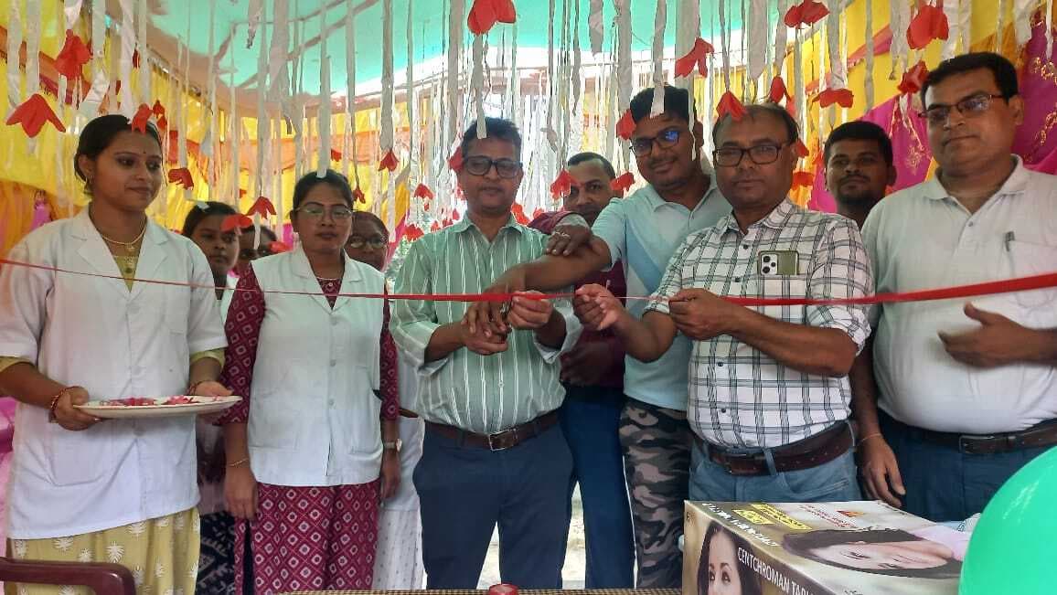 सीएचसी में परिवार नियोजन पखवाड़ा का बीडीओ ने किया उद्घाटन