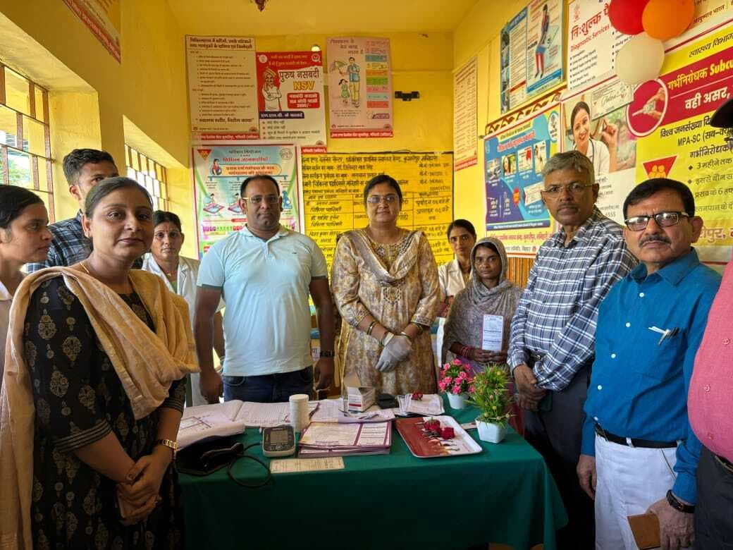महिलाओं के लिए परिवार नियोजन का नया एमपीए-एससी इंजेक्शन सेवा का शुभारंभ