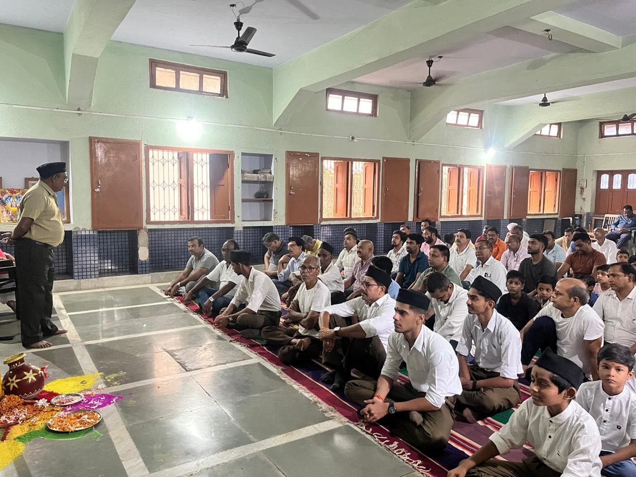 राष्ट्रीय स्वयंसेवक संघ ने मनाया गुरु पूर्णिमा