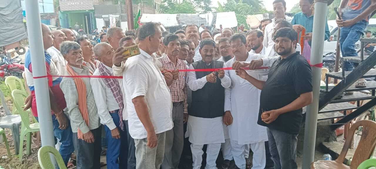 कार्यालय बनने से नेताओं को संगठन का कार्य करने में आसानी होगी : भूदेव