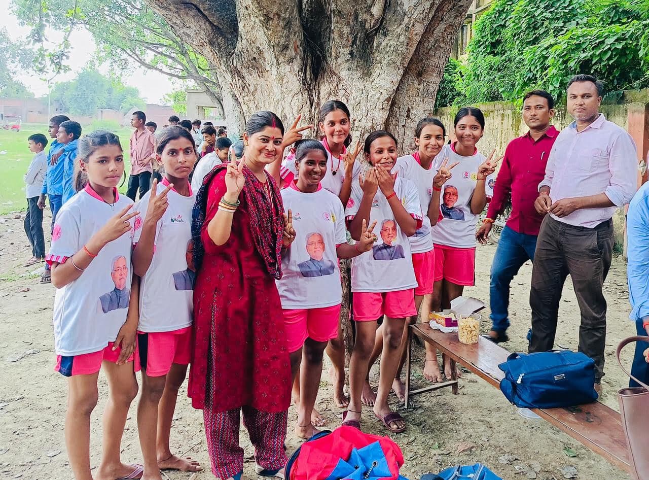 इंटर विद्यालय बुधौली ने आठ अंकों से प्रोजेक्ट इंटर विद्यालय को हराया