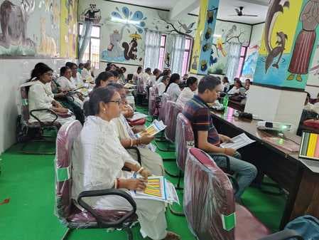 पोड़ैयाहाट सीएचसी में कुपोषण उन्मूलन पर कार्यशाला आयोजित