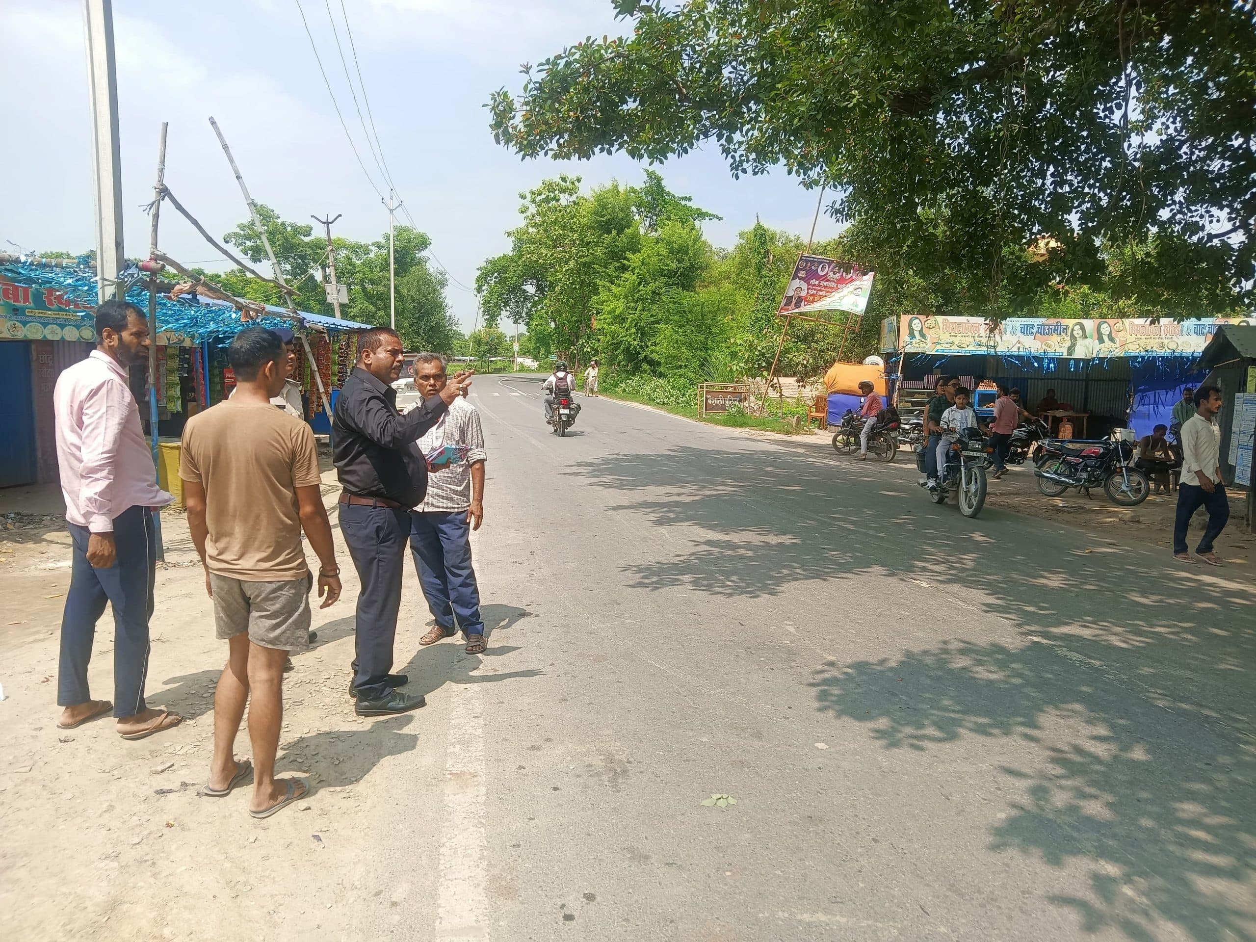 hajipur news. ब्लैक स्पॉट वाले एक दर्जन जगहें चिह्नित, लगाये जायेंगे साइन बोर्ड