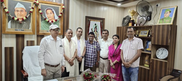 मगध प्रक्षेत्र के संघ पदाधिकारी बनाये जाने पर किया सम्मानित