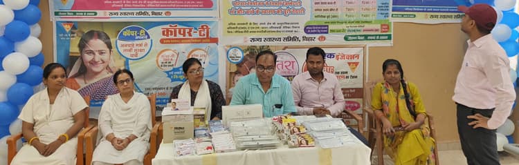परिवार नियोजन मेला: कॉपर-टी, अंतरा सुई, गर्भनिरोधक गोली की दी जानकारी
