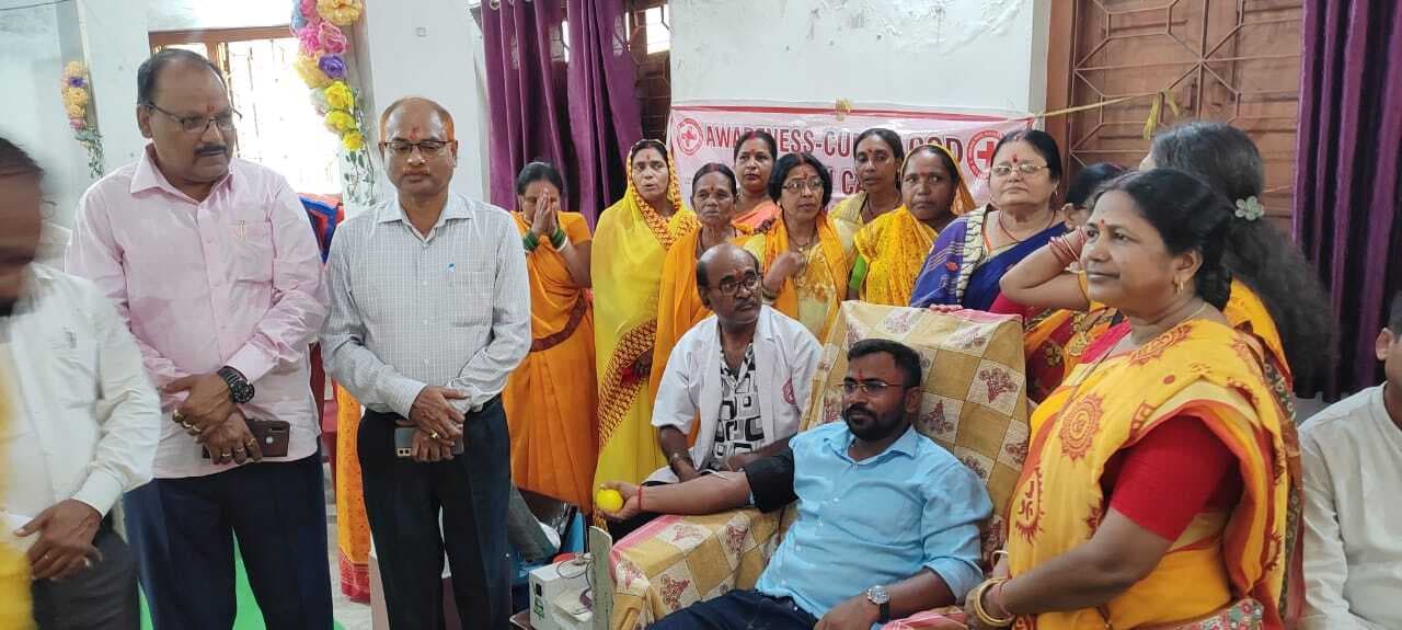 Bokaro News : शिविर में 31 लोगों ने किया रक्तदान