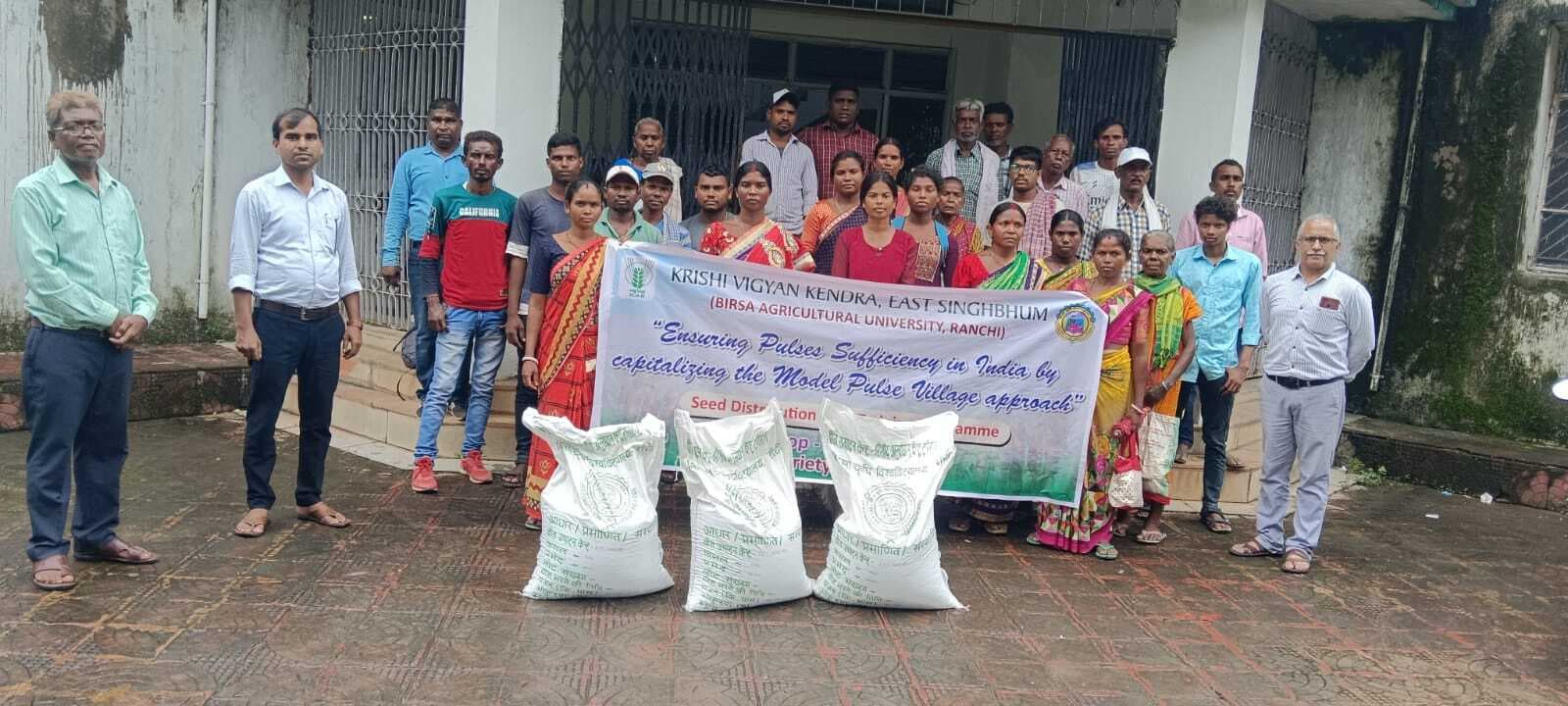 East Singhbhum News : अतिवृष्टि का असर : पांच गांवों की 140 एकड़ में होगी अरहर की खेती