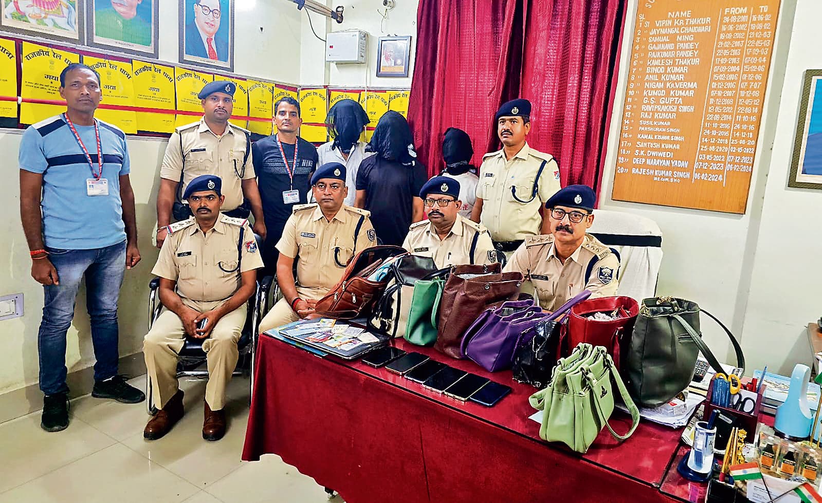 दुरंतो में चोरी का 15 दिन में खुलासा