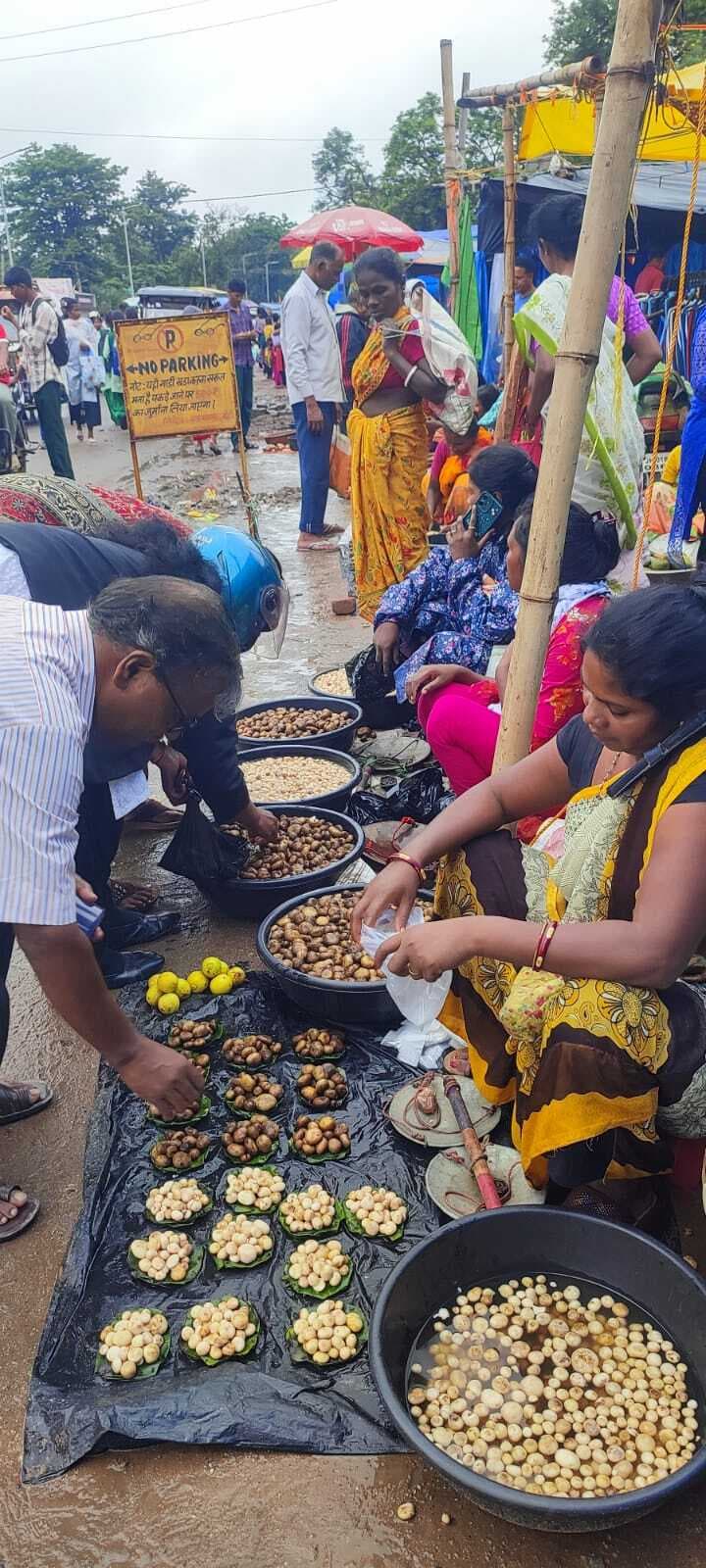 800 रुपये से 1200 की दर पर बिक रही रूगड़ा-खूखड़ी