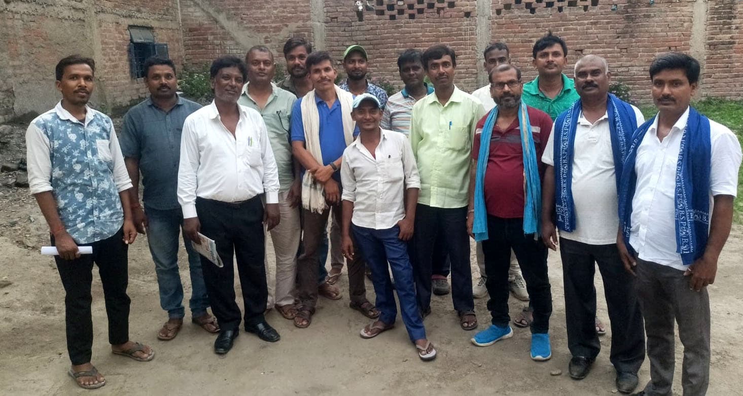 रविंद्र बने बसपा जिलाध्यक्ष, अनिल महासचिव