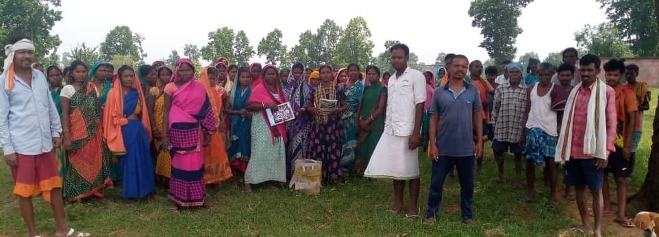 बनहे व करमटांड़ ग्राम सभा में वन संसाधनों के भौतिक सत्यापन का निर्णय