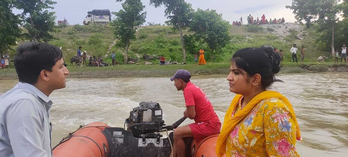 कोसी नदी में बालक लापता, खोजबीन में जुटी एनडीआरएफ टीम