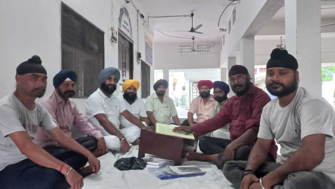 भवानीपुर गुरुद्वारा प्रबंधक का गुरुपर्व के लिए सात लाख का बजट पास