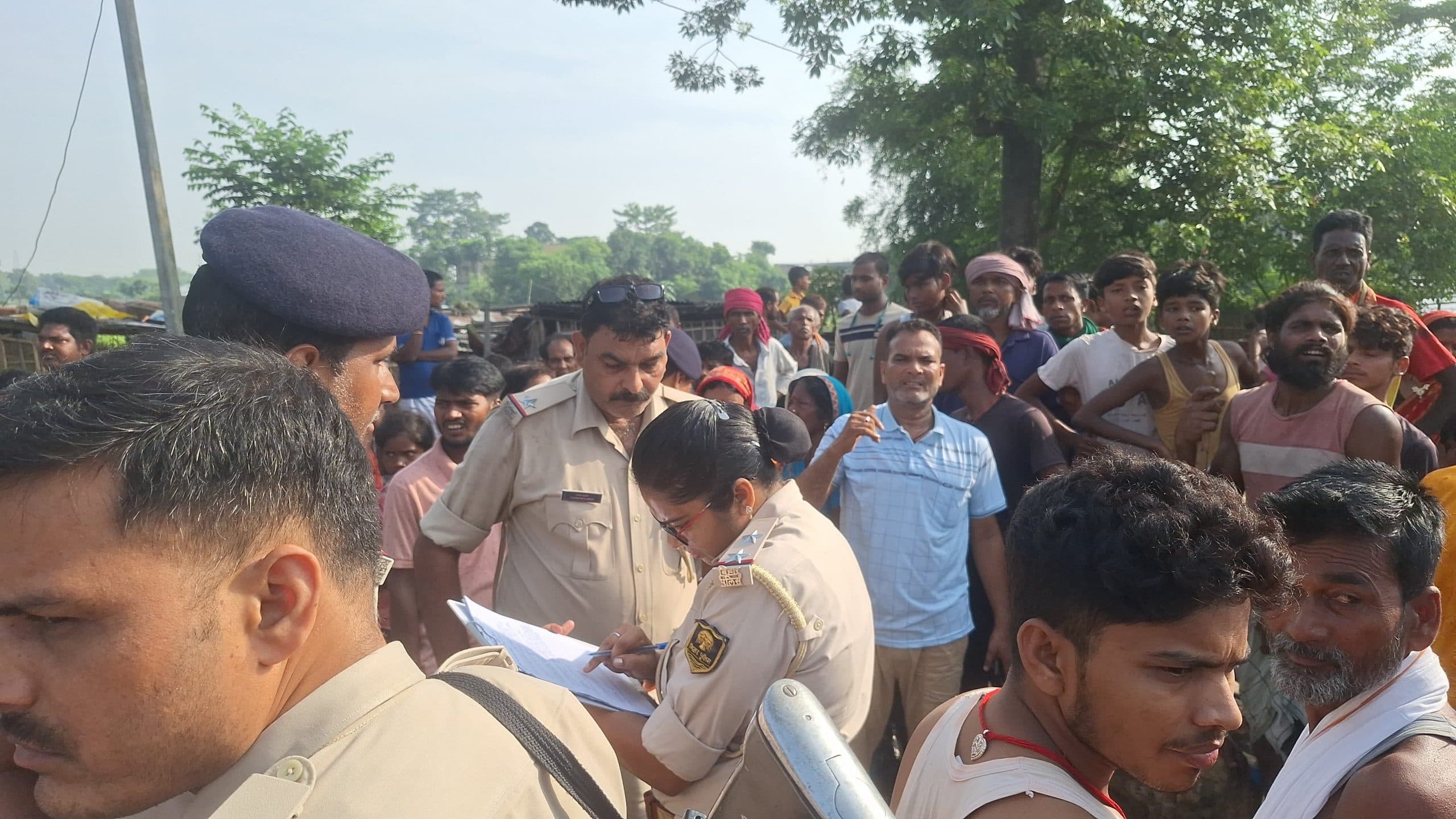 ट्रैक्टर पलटने से एक व्यक्ति की मौत