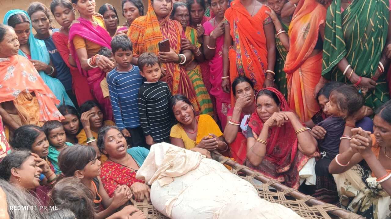 चेन्नई से गांव पहुंचा युवक का शव, शोक