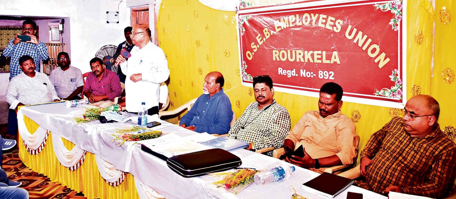 Rourkela News : महासंघ की मांगें नहीं मानी गयी, तो होगा आंदाेलन: विष्णु माेहंती