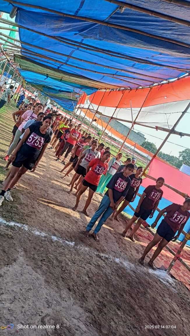 गृह रक्षकों के फिजिकल टेस्ट के नौवें दिन 613 महिला अभ्यर्थियों ने लिया भाग