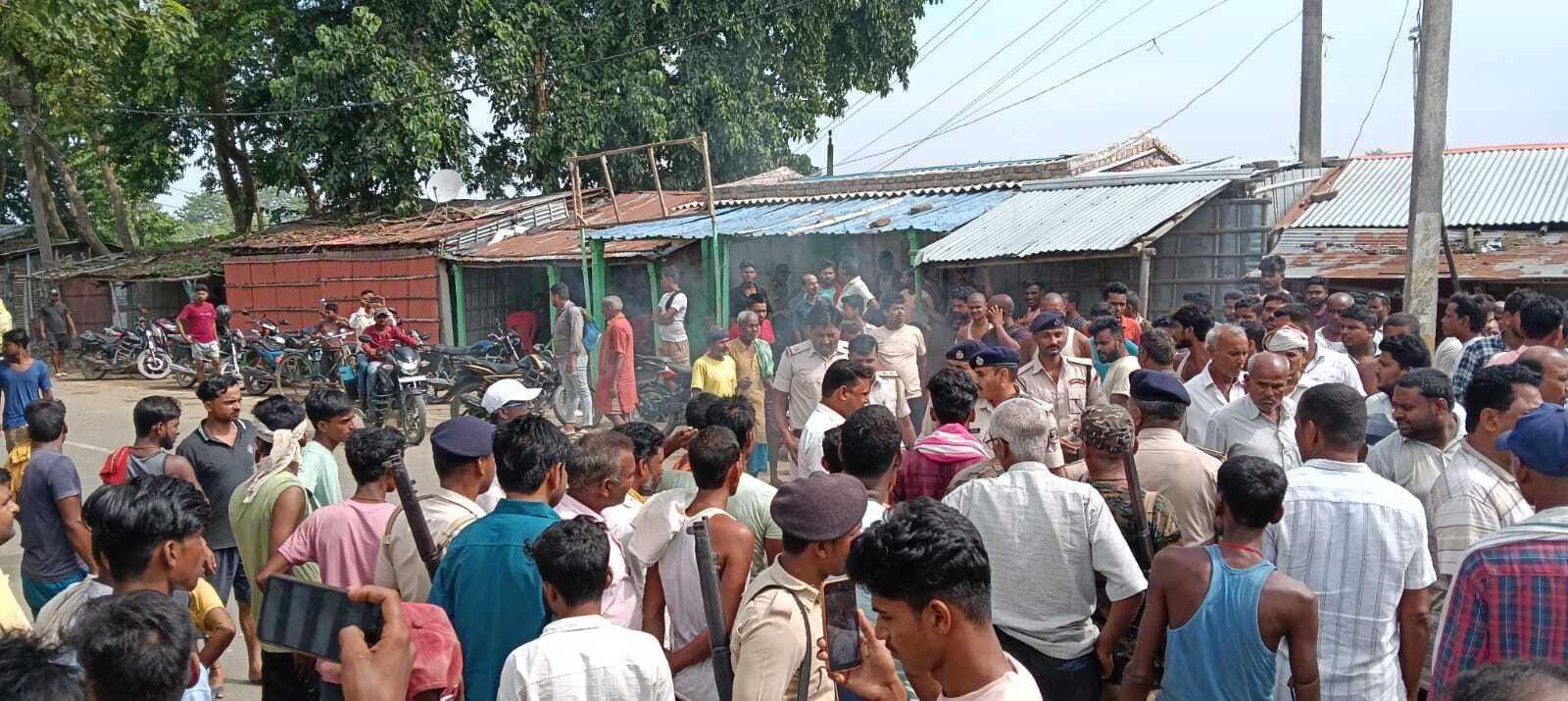 हरदी दुर्गास्थान में एक ही रात पांच दुकानों में चोरी, व्यापारियों में आक्रोश