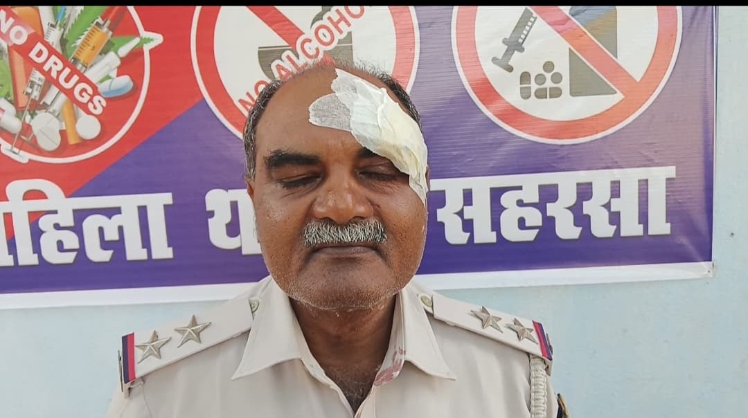 पानी को लेकर हुई झड़प में एएसआई का सर फूटा