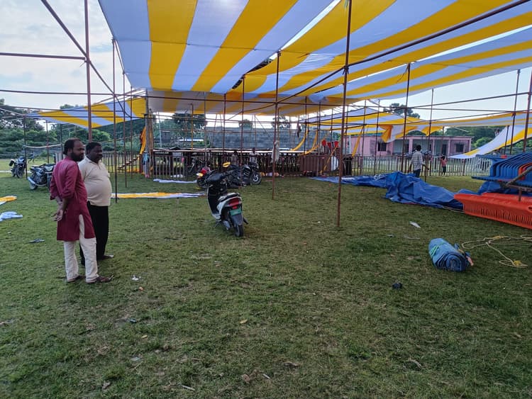 जन सुराज का सभा आज, तैयारी पूरी