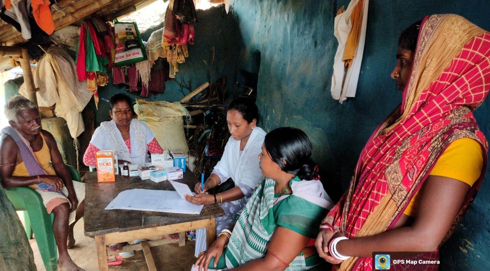 कालू ग्राम में डायरिया नियंत्रण हेतु विशेष स्वास्थ्य शिविर का हुआ आयोजन