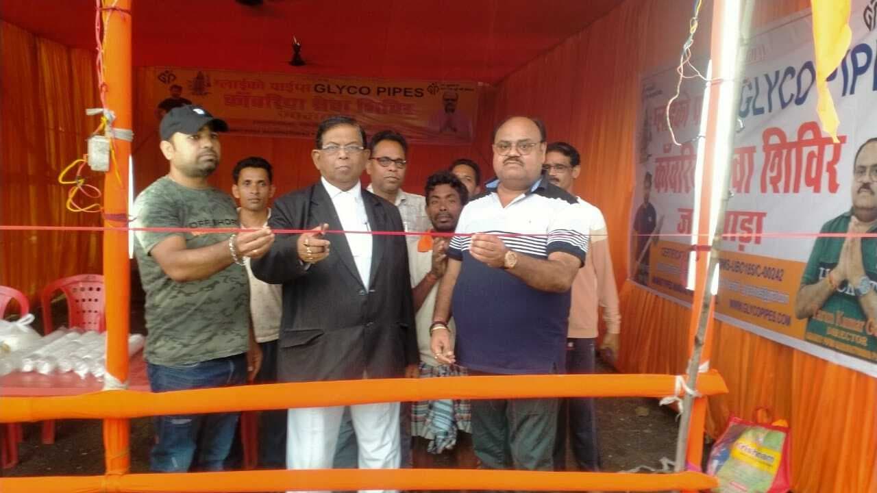 पोसोई मोड़ में एक माह के लिए लगा कांवरिया सेवा शिविर