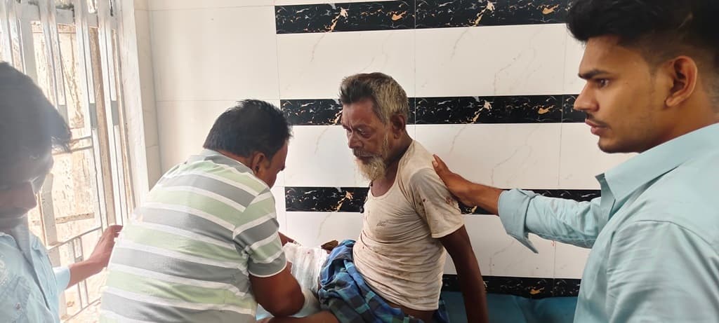 सड़क दुर्घटना में बुजुर्ग चाय दुकानदार की मौत