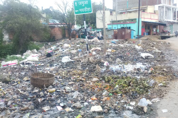 Giridih News : कोलकाता से आये श्रद्धालु बोले- धर्मस्थल के पास बना दिया गंदगी का पहाड़, ना जाने कैसे यहां लोग रहते हैं