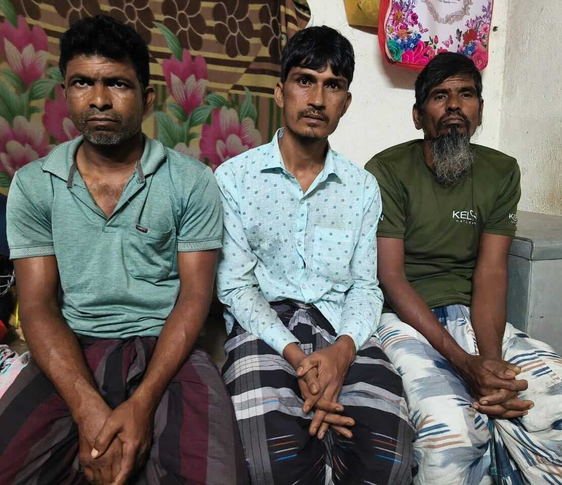 पुलिस ने तीन बांग्लादेशी नागरिक को किया गिरफ्तार