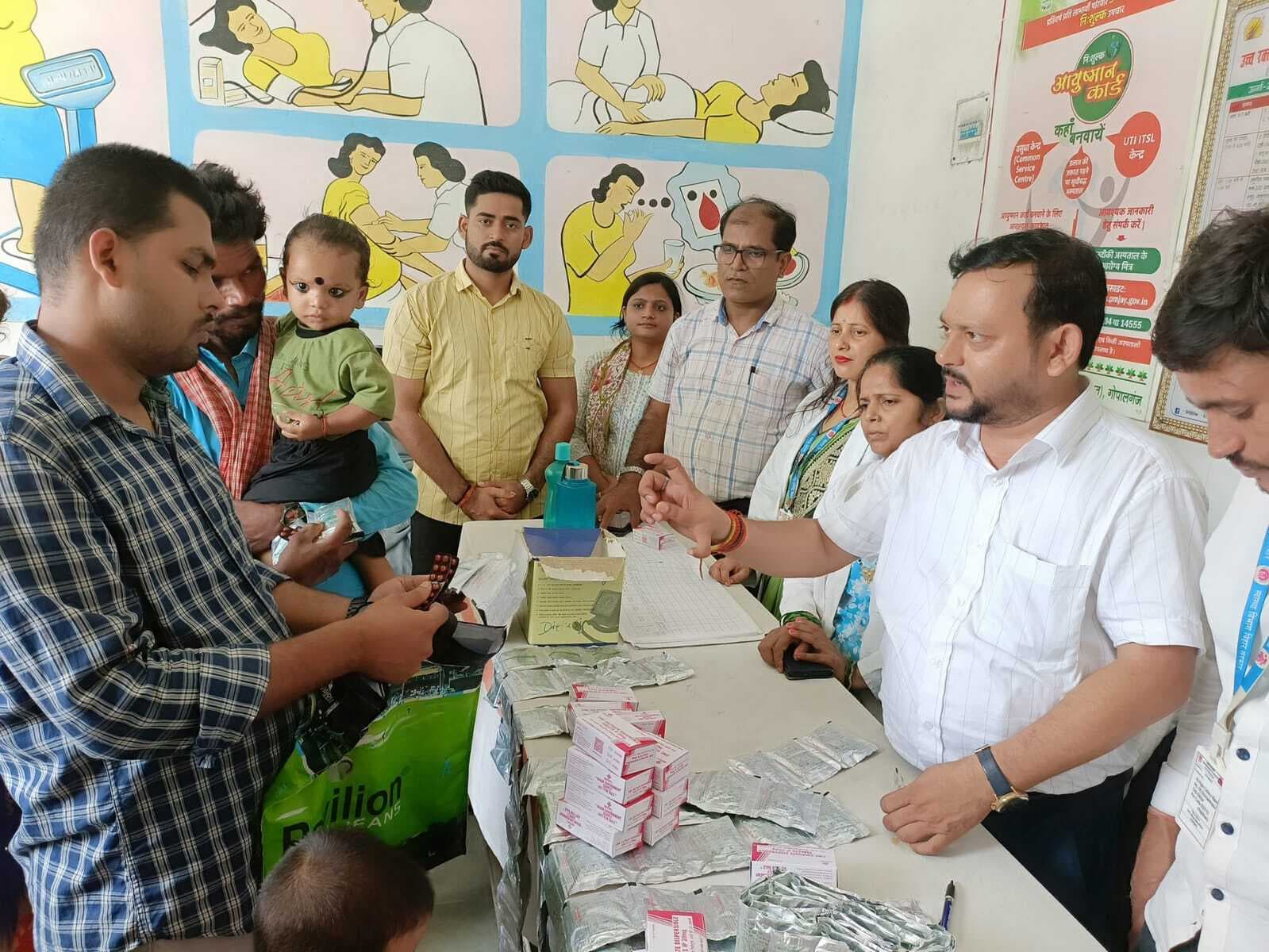 बैकुंठपुर में सघन दस्त नियंत्रण पखवारा शुरू