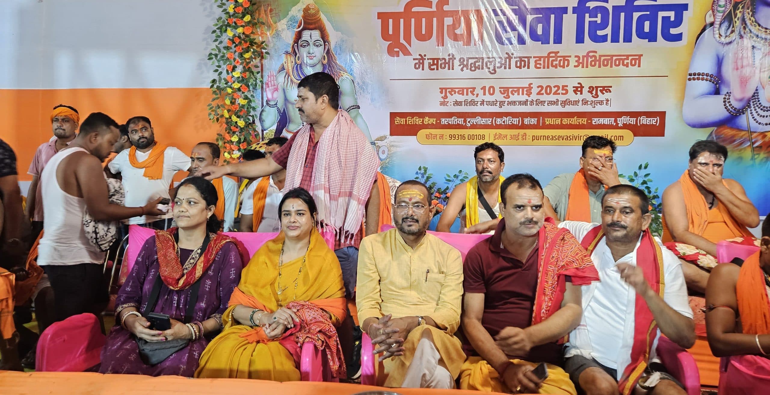 उप महापौर ने सेवा शिविर जाकर किया सेवा कार्य