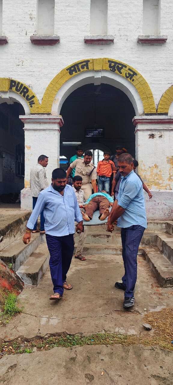 मानपुर स्टेशन पर चलती ट्रेन से गिरा नवादा का युवक