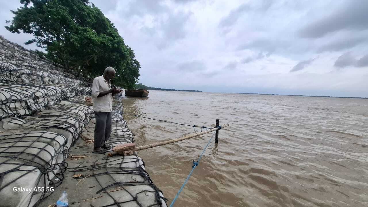 Samastipur News:गंगा में जलवृद्धि से निचले इलाकों में पानी फैलने की आशंका